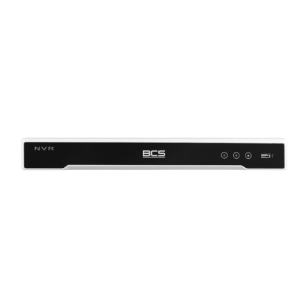 BCS-V-NVR3202-A-8K - 32 kanałowy 2 dyskowy rejestrator IP przystosowany do współpracy z kamerami 32Mpx, wyjście wideo HDMI 8K.