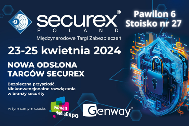 Genway na Targach Securex 2024 w Poznaniu!