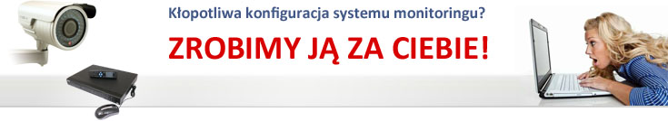 Formularz konfiguracji systemu monitoringu