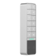 Ajax KeyPad Outdoor Jeweller Bezprzewodowa klawiatura biała zewnętrzna/wewnętrzna, pass tag, kod - 3