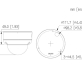 KAMERA WANDALOODPORNA IP IPC-HDBW3649E-AS-IL-0280B-BLACK WizSense Smart Dual Light - 6 Mpx 2.8 mm DAHUA - 5