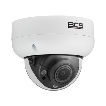 BCS-L-DIP55VSR4-Ai1 - Kamera IP kopułowa 5Mpx przetwornik 1/2.7'' z obiektywem motozoom 2.7-13.5 mm.
