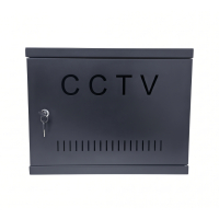 ViDiLine VIDI-UCH-CCTV Szafka Metalowa na Rejestrator NVR CCTV Naścienna Zamykana 450×350×100 mm