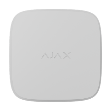 Ajax FireProtect 2 AC (CO) Jeweller White – Biały Czujnik Czadu CO 230 V, Syrena 85 dB, Bateria Zapasowa, SmartBracket – 60826.172.WH1