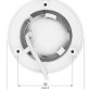 KAMERA IP TC-C32XS SPEC:I3W/E/Y/S/2.8MM/V5.0 LITE/COLOR MAKER SERIES - 1080p 2.8   mm TIANDY - 3