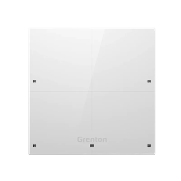 Grenton Panel natynkowy szklany 4-klawiszowy