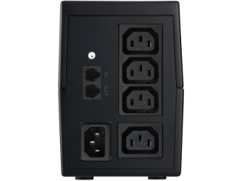 UPS POWERWALKER LINE-INTERACTIVE 650VA, 4X IEC, RJ11 IN/OUT, USB, LCD