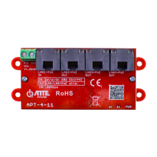 APT-4-11 Switch PoE 4 portowy 10/100Mbps, extender