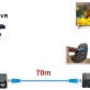 EXTENDER HDMI-EX-70IR-4K HDMI DO 70 metrów UHD 4K - 4