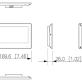 Monitor Dahua VTH2622GW-W IP Wi-Fi 2-Wire - 7