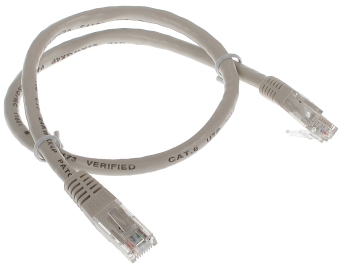 PATCHCORD RJ45/6/0.5-GREY 0.5   m