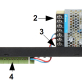 ZR12-150/LZ-16/POL Zasilacz Rack 12 V Dc 12.5 a - 8