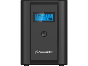 UPS POWERWALKER LINE-INTERACTIVE 2200VA, 6X IEC OUT, RJ11/RJ45 IN/OUT, USB, LCD