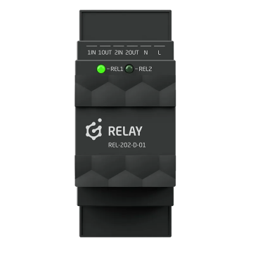 RELAY X2 2HP DIN MODUŁ WYJŚĆ PRZEKAŹNIKOWYCH 2.0