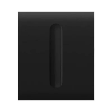 Ajax CenterButton (Dimmer) Black – czarny panel dotykowy ściemniacza do ramki wielokrotnej LightSwitch, 98585.256.BL1