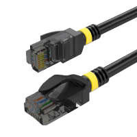 BestLan Patchcord Kabel sieciowy UTP RJ45 Kategoria 6a Czarny 5m