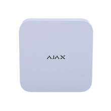 Ajax NVR DC 16-ch White – Biały Rejestrator IP 16 Kanałów 4K, ONVIF, RTSP, H.265, JetSparrow, SATA do 16 TB, 9–16 V DC – 127058.122.WH