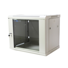 Szafa RACK 19" 9U wisząca ViDiLine R19-9U/450-WS_V2-SZ szara