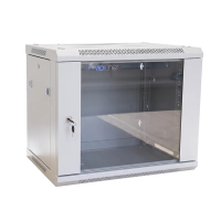 Szafa RACK 19" 9U wisząca ViDiLine R19-9U/450-WS_V2-SZ szara