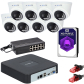 Zestaw do Monitoringu 8 Kamer 4Mpx Switch PoE Dysk HDD 2TB ViDiLine