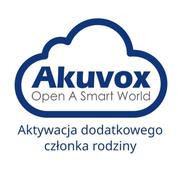 AKUVOX aktywacja dodatkowego członka rodziny