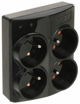 ROZGAŁĘŹNIK WTYCZKOWY Z ZABEZPIECZENIEM PRZECIWPRZEPIĘCIOWYM ACAR-X4 2300   W