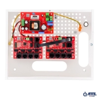 IP-9-11-E Zestaw do 9 kamer IP switch PoE 9P+1UP