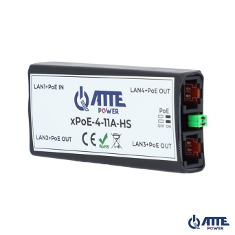 XPOE-4-11A-HS Switch PoE 3 portowy 10/100Mbps,