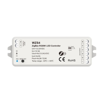 Sterownik LED RGBW do List Oświetleniowych Akubela ZigBee WZS4