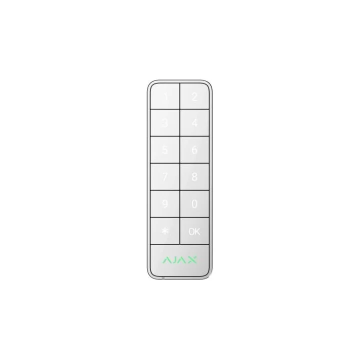 AJAX Superior KeyPad Outdoor - Fibra (white) Ajax