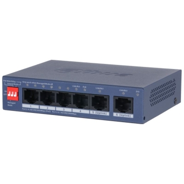 SWITCH POE CS4006-4GT-36 4-PORTOWY DAHUA