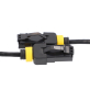 Patchcord BESTLAN kabel sieciowy LAN RJ-45 UTP kat. 6a Czarny 0,5 metra - 7