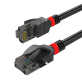 BestLan Patchcord Kabel sieciowy UTP RJ45 Kategoria 6a Czarny 0,5m - 2