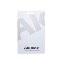 Akuvox S50 Karta Dostępowa Czarno-Biała 13,56 MHz MIFARE