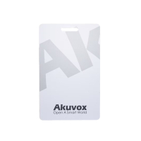 Akuvox S50 Karta Dostępowa Czarno-Biała 13,56 MHz MIFARE