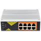Switch Vidiline VIDI-DG0800 Industrial na szynę DIN PoE 8x 1000Mb/s 130W - 2