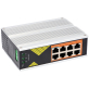 Switch Vidiline VIDI-DG0800 Industrial na szynę DIN PoE 8x 1000Mb/s 130W - 3