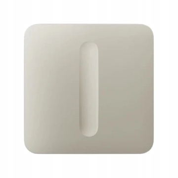 Ajax SoloButton (Dimmer) Ivory – panel dotykowy ściemniacza LightSwitch, kolor kość słoniowa, 98611.257.IV1