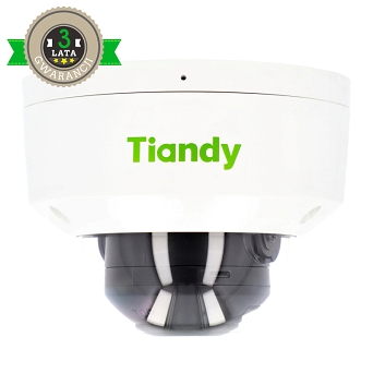Kamera kopułowa IP Tiandy MotoZoom 4 Mpix podczerwień IR TC-C34KN Spec: I3/A/E/Y/2.8-12mm/V4.2