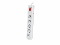 LISTWA ZASILAJĄCA ARMAC R5 5M 5X 230V PL 10A SZARA