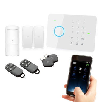 CHUANGO G5 PLUS Alarm bezprzewodowy GSM SM 3 czujki 2 piloty