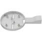 AJAX Maskownica do czujnika FireProtect AC - CableTrunk - white