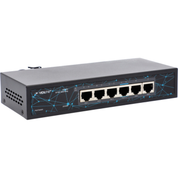 Vidiline VIDI-F0420FB Switch 4x PoE 100mb/s 2x Rj45 Uplink 60w PoE