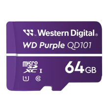 Karta pamięci 64GB WD Purple UHS-1 PAWDFLXASD20