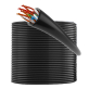 BestLan Patchcord Kabel sieciowy UTP RJ45 Kategoria 5e Czarny 100m - 2
