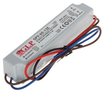 12V/5A/GPV-MINI Zasilacz Impulsowy
