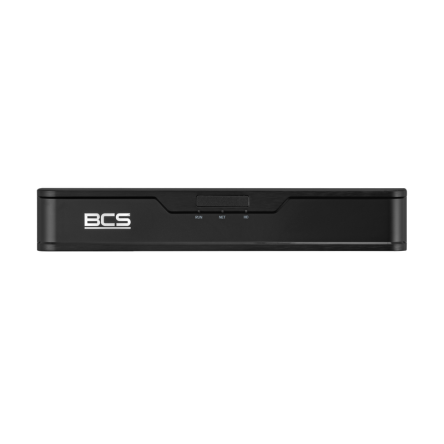 BCS-P-NVR0801-4KE-8P-III - Rejestrator IP 8 kanałowy marki BCS POINT. Przystosowany do współpracy z kamerami o rozdzielczości maksymalnej 4K.