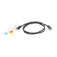 BESTLAN KAB-P6A-UTP-1-BK-V2 – patchcord UTP kat. 6A RJ45, 1 m, czarny, miedziany, 10 Gbit/s - 2