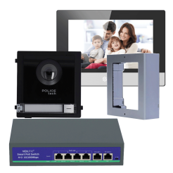 Wideodomofon jednorodzinny H-LINE Monitor 7" 2 furtka brama Aplikacja 