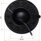 KAMERA IP IPC-HDW1439V-A-IL-BLACK Smart Dual Light - 3.7   Mpx 2.8   mm DAHUA - 3